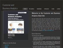 Tablet Screenshot of customeranalyticsbook.com